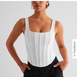 XL Limited Body Contour High Compression Corset Cropped Tank